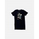 FILA x Van Gogh Museum Γυναικείο Μαύρο T-Shirt Φόρεμα με Floral Print
